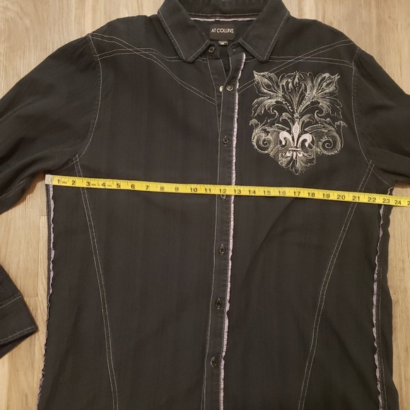 AT COLLINS Audeamus long sleeve Button Down - Picture 6 of 8